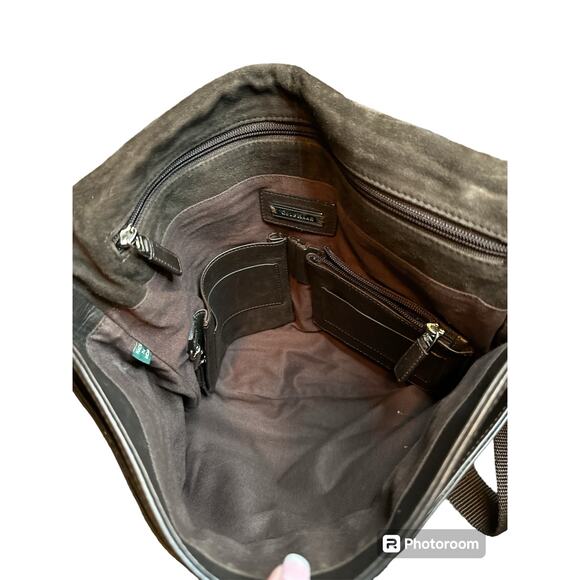 Cole Haan Leather lap top bag or large crossbody - Picture 4 of 6